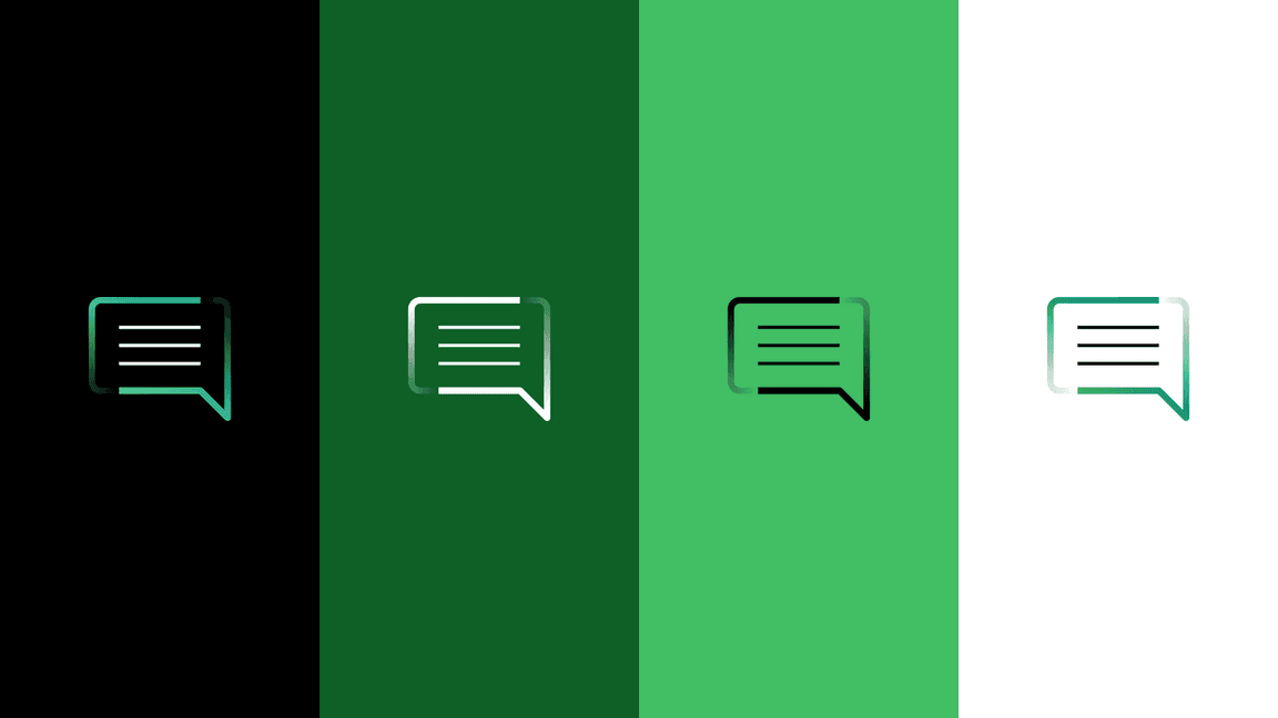 Expressive pictogram icon in 4 color themes