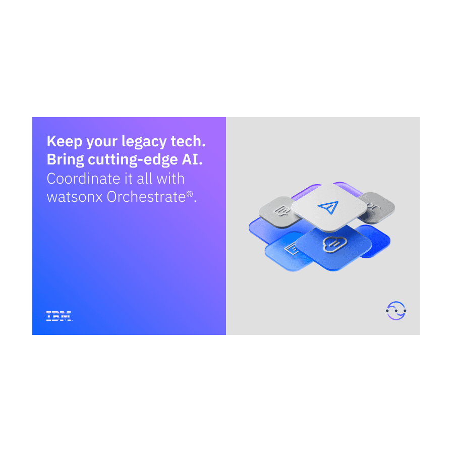 Small app icon in the corner of a social tile