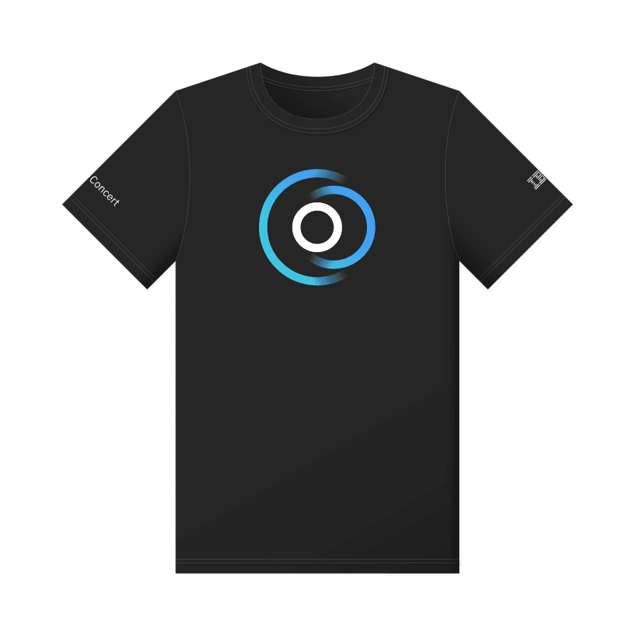 Large app icon on a T-shirt