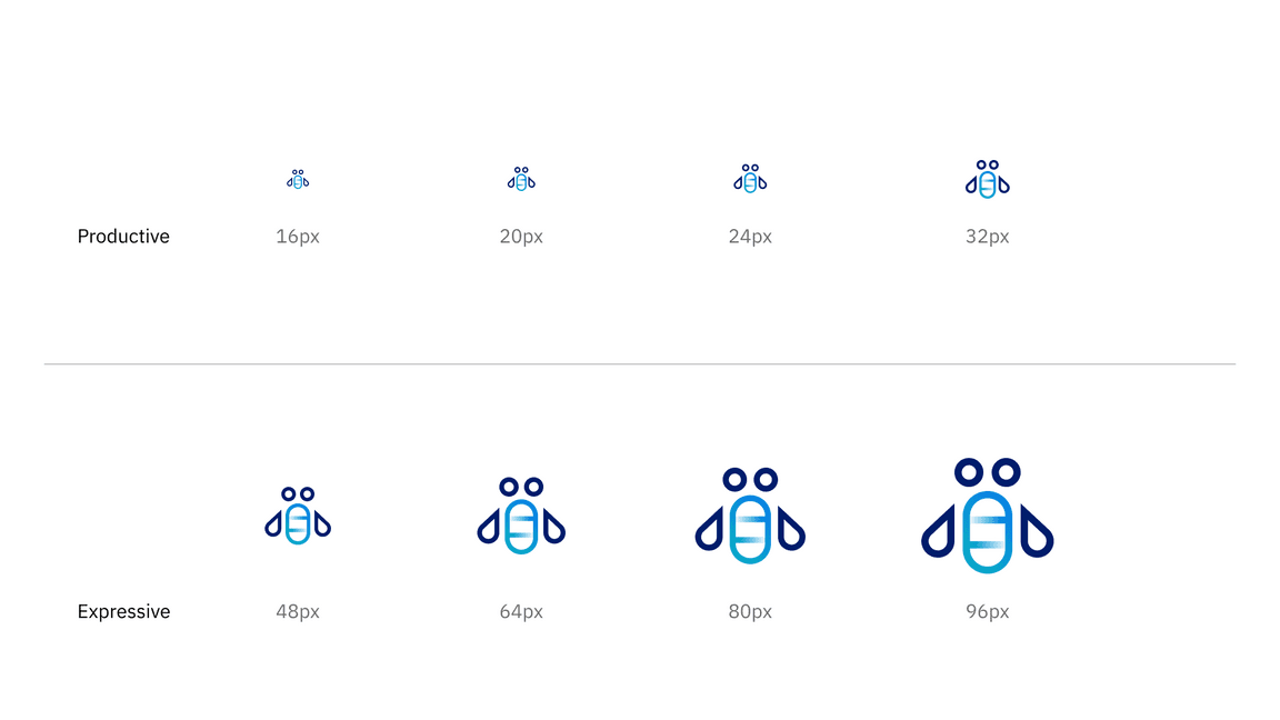 Sizing for app icons